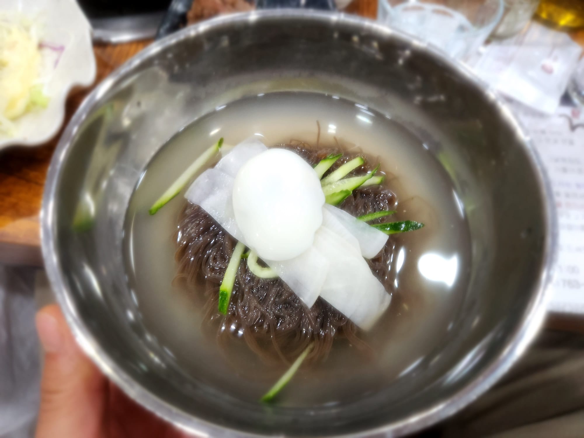 물냉면