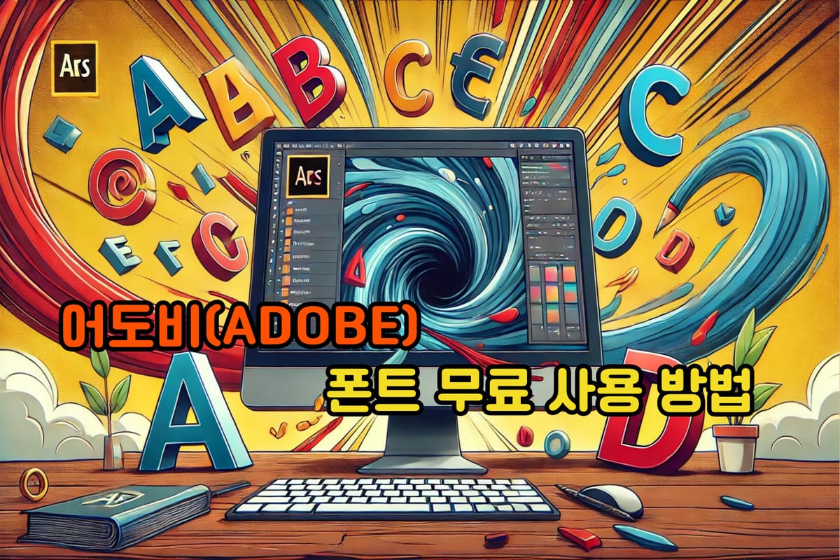 어도비 폰트(Adobe Fonts) 완벽 가이드 초보자부터 전문가까지