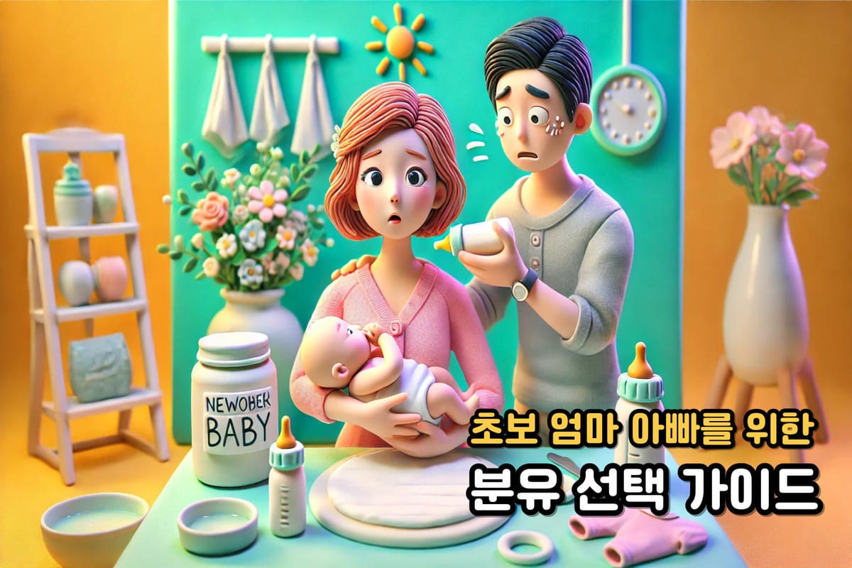 초보 엄마 아빠를 위한 신생아 분유 선택 가이드 🍼