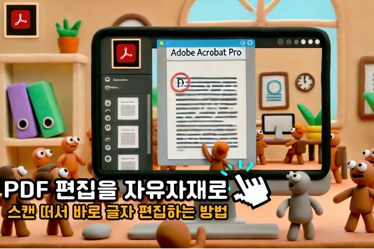 Adobe Acrobat Pro로 누구나 쉽게 PDF 편집하는 방법 🚀