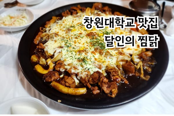 창원대학교 맛집 달인의 찜닭