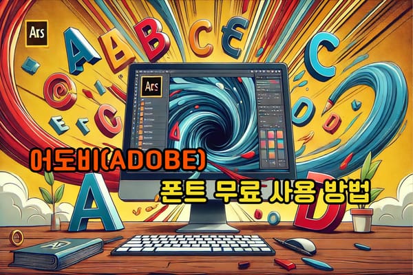 어도비 폰트(Adobe Fonts) 완벽 가이드 초보자부터 전문가까지