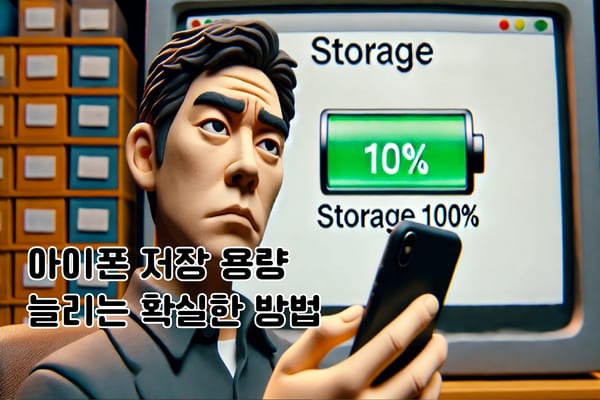 아이폰 속도 느려짐, 아이폰 용량 및 사진 관리 방법