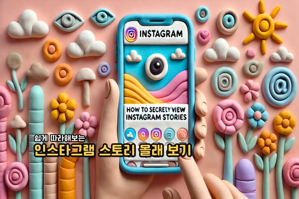 인스타그램 스토리 몰래 보는 방법 따라하기