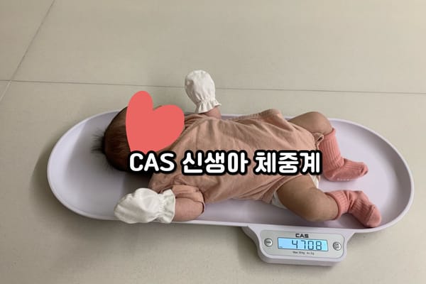 카스(CAS) BHE-200 신생아 체중계 후기